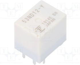 FBR53ND12-Y, Реле: электромагнитное, 1 FORm U, Uобмотки: 12ВDC, 30А, Монтаж: PCB