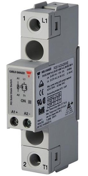 RGS1A60D25KKE, Solid State Relay, 25 A Load, Panel Mount, 600 V ac Load, 32 V dc Control RGS1A60D25KKE, Solid State Relay, 25 A Load, Panel Mount, 600 V ac Load, 32 V dc Control