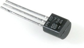 2SD734, Транзистор NPN 20В 0.7А 0.6Вт [TO-92]