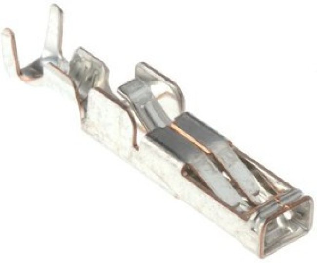 170458-1, Multi-Interlock Series Female Crimp Terminal, 22AWG Min, 18AWG Max