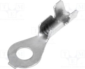 BM91113, Наконечник: кольцевой, M3, 0,5-1мм2, обжим, на провод, луженые