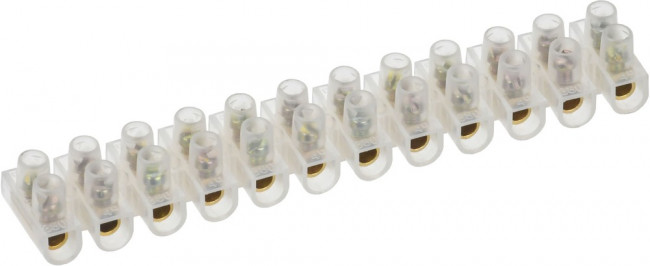 UZV3-003-04, Зажим винтовой ЗВИ-3 1,0-2,5мм2 12пар IEK