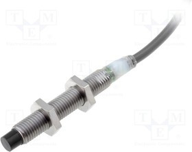 E2AS08LN04WPC1, Датчик индуктивный, Конфиг.выхода PNP / NO, 0-4мм, 12-24ВDC, М8