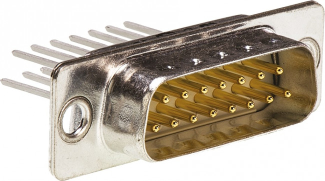09670155607, D-Sub Standard Connectors 15P DSUB STRAIGHT WIRE WRAP