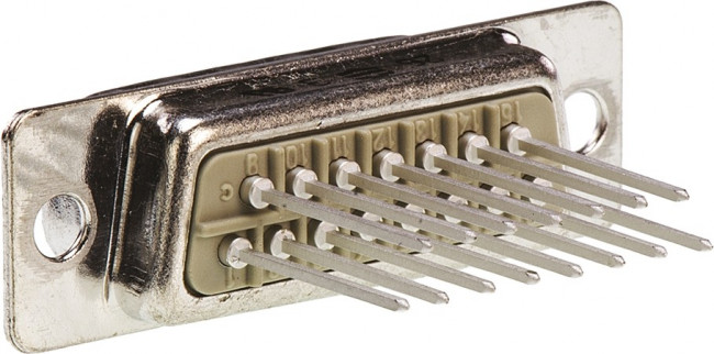 09670155607, D-Sub Standard Connectors 15P DSUB STRAIGHT WIRE WRAP