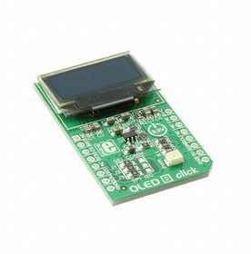 MIKROE-1650, OLED B click OLED Display Add On Board With SSD1306