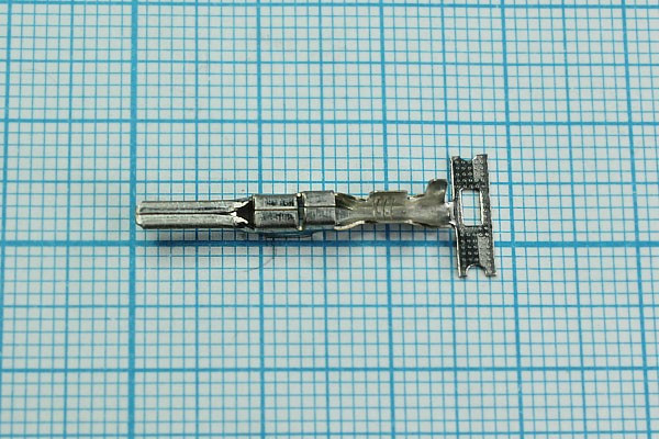 Наконечник ножевой; №15019 клемма штек 2,3x0,64x 8\\0,3-0,5S\лат луж\\368088-1\