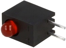 L-934CB/1SRD, LED; in housing; red; 3mm; No.of diodes: 1; 20mA; Lens: red,diffused