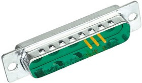 09693117133, 13 Way Panel Mount D-sub Connector Plug