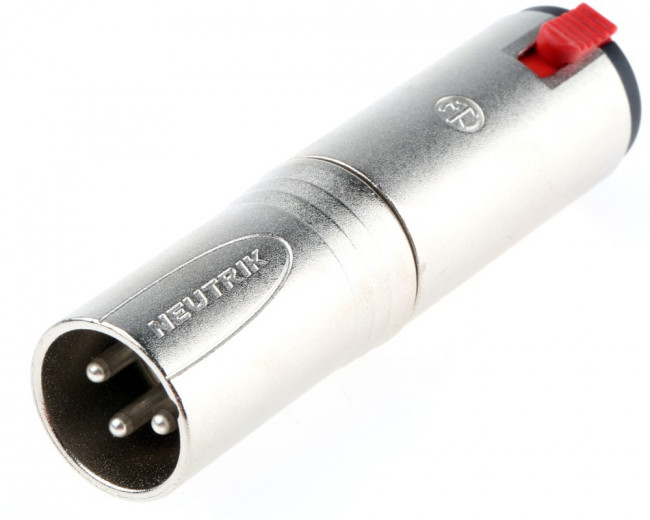 NA3MJ, XLR Connectors 3P M XLR 1/4 STR LCK JACK ADAPT PRE-WIRED