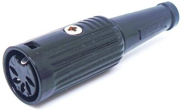 601-0500, Разъем DIN Аудио / Видео, 5 контакт(-ов), Гнездо, Монтаж на Кабель, Пайка 601-0500, Разъем DIN Аудио / Видео, 5 контакт(-ов), Гнездо, Монтаж на Кабель, Пайка