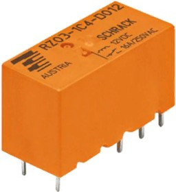 RZ03-1C4-D012, Реле 1 переключ. 12VDC, 12A/250VAC SPDT