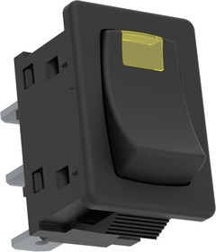 USS-09 10A / 250 V Выключатель с желтой лампой