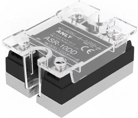 ASR-10DD, Реле: полупроводниковое, Uупр: 3-32ВDC, 10А, 5-120ВDC, Серия: ASR