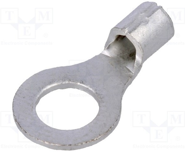 R2-5, Наконечник: кольцевой, M5, 1,04-2,63мм2, обжим, на провод, 5,3мм