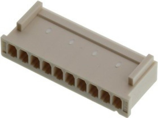 51191-1000, Корпус разъема, Mini-Latch 51191, Гнездо, 10 вывод(-ов), 2.5 мм
