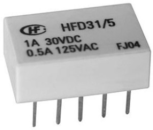 HFD31/24-L2SR, Реле, 24 VDC, 30 V, 1 A HFD31/24-L2SR, Реле, 24 VDC, 30 V, 1 A