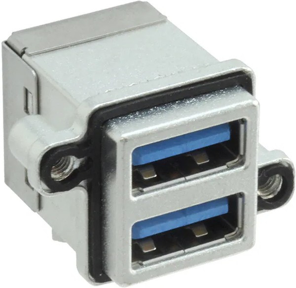 MUSBR-4193-M0, Right Angle, PCB Mount, Socket Type A 3.0 IP67 USB Connector MUSBR-4193-M0, Right Angle, PCB Mount, Socket Type A 3.0 IP67 USB Connector