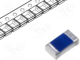 PTS-0603-B-PU-100R, Датчик: температуры, Pt100, 100Ом, кл.B 0,3 %, 0603, SMD, -55-155°C