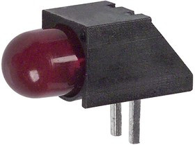 550-0507F, Red Right Angle PCB LED Indicator, Through Hole 7.5 V
