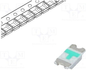 OSO51206E1N-0.8T, LED; SMD; 1206; orange; 80?100mcd; 3.2x1.6x0.8mm; 140°; 1.8?2.6V OSO51206E1N-0.8T, LED; SMD; 1206; orange; 80?100mcd; 3.2x1.6x0.8mm; 140°; 1.8?2.6V