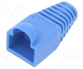 BM01060B, RJ45 plug boot; blue