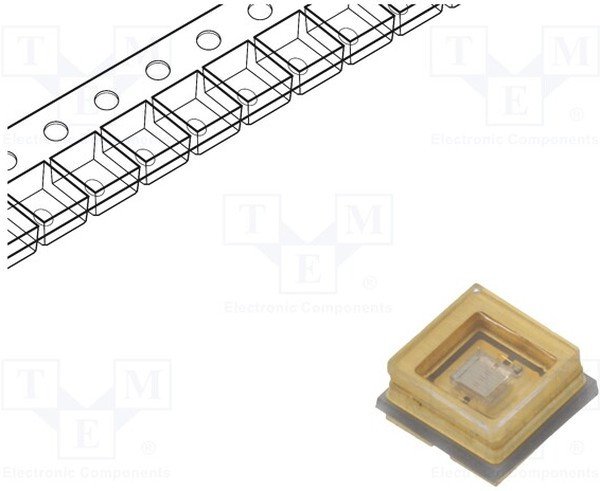 LTPL-G35UVC275GM, LED; UV-C; 3535; 120°; 250mA; ?d: 265?285nm; 4.2?6.7V; SMD