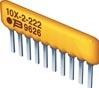 4608X-101-122LF, Res Thick Film NET 1.2K Ohm 2% 1W ±100ppm/°C BUS Conformal Coated 8-Pin SIP Pin Thr