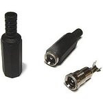 KLS1-DCP-03-2.1A (DJK-00A), Разъем питания штырев. 2,1х5,5мм (п) на каб. с аморт.(К36724А)