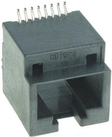 95503-6891, Modular Connectors / Ethernet Connectors VERT SMT 8/8 RJ45 SMALL PANEL CUTOUT