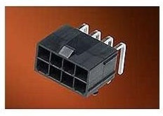 172448-0002, Power to the Board MiniFitJr RA DR/Pegs Tin Glow Wire 2Ckt