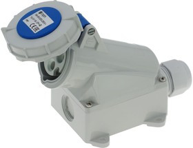 Настенная розетка 16A/230V/1P+N+E/IP67 CA1192 Настенная розетка 16A/230V/1P+N+E/IP67 CA1192