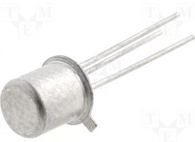 2N3439-NTE, Транзистор: NPN, биполярный, 350В, 1А, 5Вт, TO39