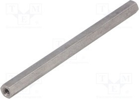 TFF-M4X100/DR146, Дистанцирующая стойка с резьбой, 100мм, Внутр.резьба: M4