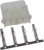 63080-4R (42022), корпус розетки 4 контакта MLX 6.35мм с контактами гнездами