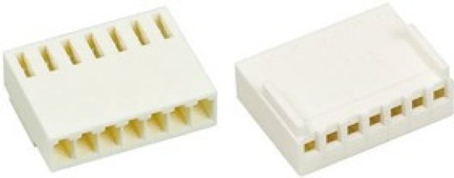 22-01-1102, KK Female Connector Housing, 2.5mm Pitch, 10 Way, 1 Row
