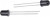 SFH 4556, SFH 4556 , 860nm IR LED, 5mm (T-1 3/4) Through Hole package