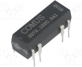 3572.1220.241, Реле: герконовое, DPST-NO, Uобмотки: 24ВDC, 500мА, макс.150ВDС