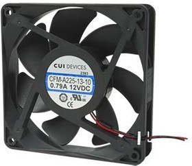 CFM-A225-23-22, DC Fans DCFan 126.89CFM9.36W 24V 120x120AR/TS/PWM