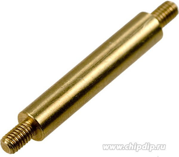 PCNN-25, стойка для печатной платы латунная М3 круглая D=5мм PCNN-25, стойка для печатной платы латунная М3 круглая D=5мм