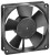 4312S, 4300 Series Axial Fan, 12 V dc, DC Operation, 170m³/h, 5W, 119 x 119 x 32mm