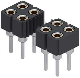 817-22-020-30-001101, Headers &amp; Wire Housings Spring-Loaded Hdr,2R Vert Mount, SMT, 20