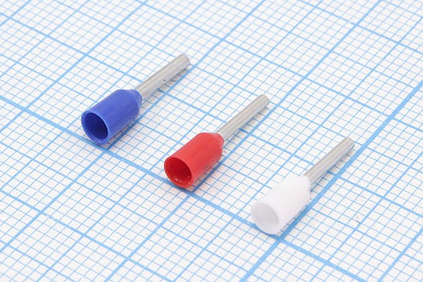 Наконечник кабельный 1,0x 8, 1,3, S 0,50, обжимной, красный, LT05008; №2599 клемма нак/каб 1,0x 8\1,3\S 0,50\обж\кр\LT05008\