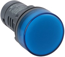 Лампа светосигнальная SB7 d22мм 24В DC син. моноблочная SE SB7EV06BP Лампа светосигнальная SB7 d22мм 24В DC син. моноблочная SE SB7EV06BP