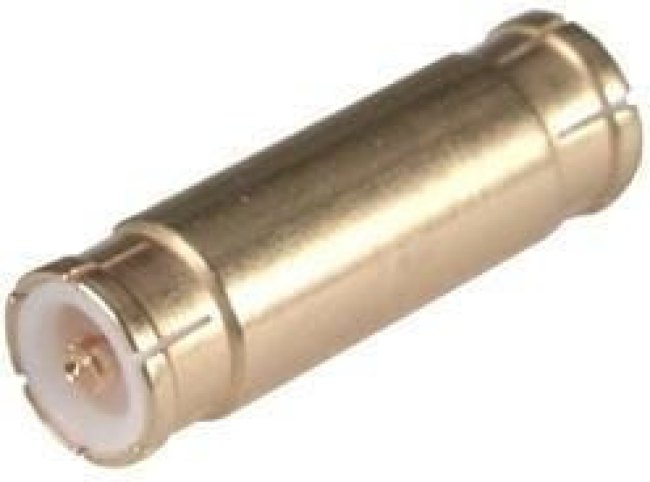 32_MMBX-50-0-5/111_NE, Straight 50 RF Adapter MMBX Plug to MMBX Plug 12.4GHz