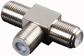 RW6-042, F CONNECTOR 3 FEMALE BRASS