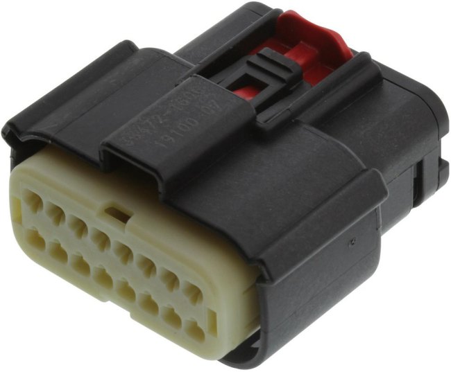 33472-1606, Automotive Connectors MX150 .138" REC 02X08P A/16