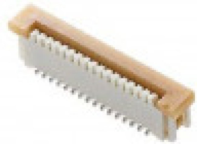 526101433, Slider, 52610 1mm Pitch 14 Way Vertical Female FPC Connector, ZIF Vertical Contact