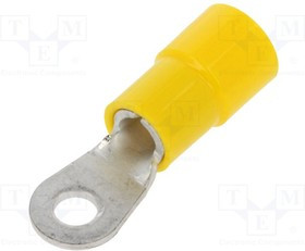 BM00313, Наконечник: кольцевой, M3,5, d: 3,7мм, 4-6мм2, обжим, на провод