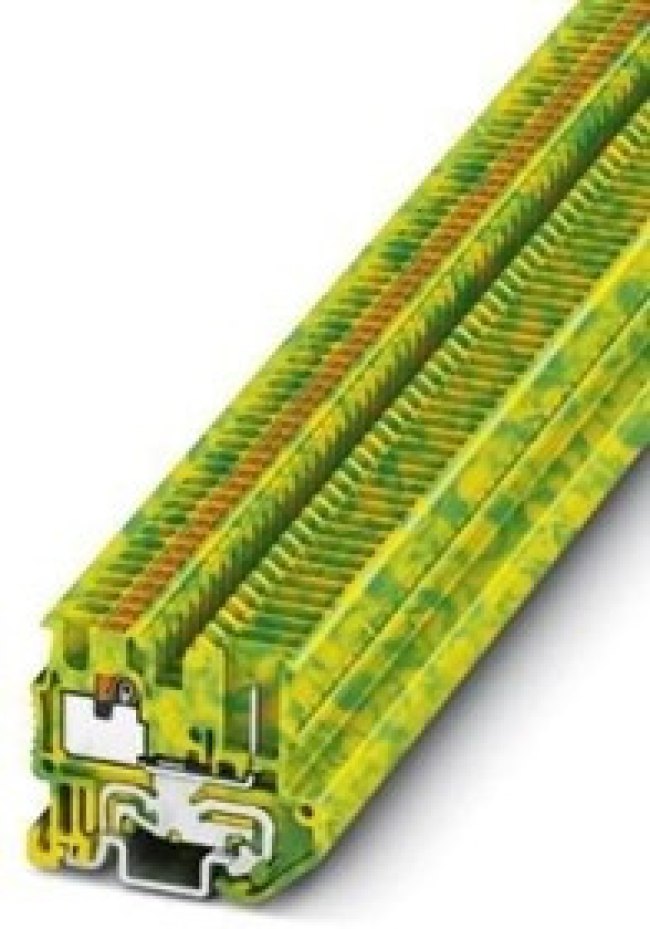 3248117, DIN Rail Terminal Blocks Mini Feed-through 3.5mm Width,26-14AWG